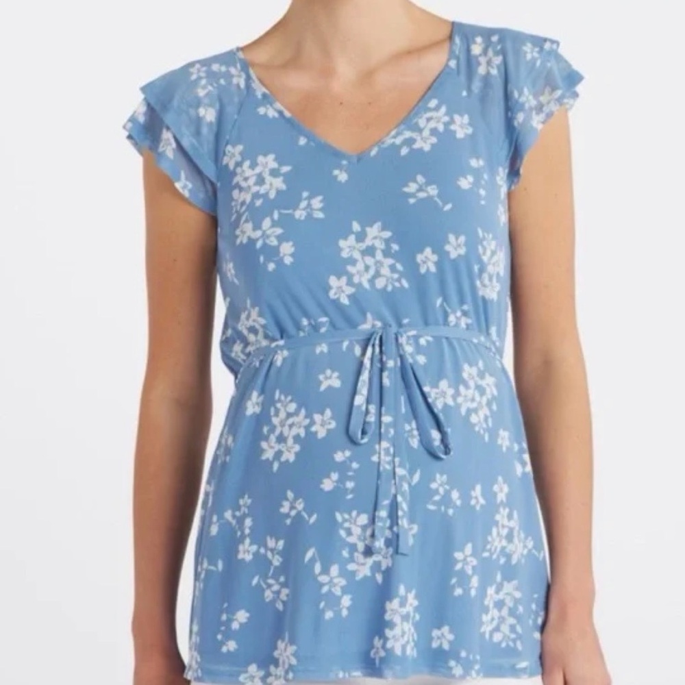 Full moon Marnie maternity short sleeve